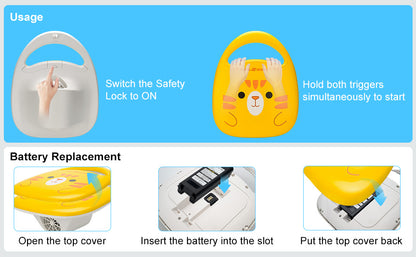 Beginner-Friendly Kids Underwater Scooter with Buoyancy Aid